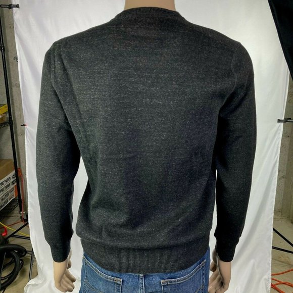 Polo Ralph Lauren Men’s Small Black Crew Fleece Pullover Sweatshirt Sweater NEW - Picture 6 of 7